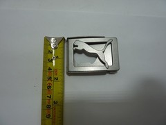 Genuine Puma REPLACEMENT Metal Belt Buckle 2.5&Prime; Wide x 1.7&Prime; Tall Inches