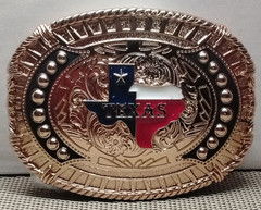 TEXAS Western Cowboy Belt Buckle Hebilla Vaquera