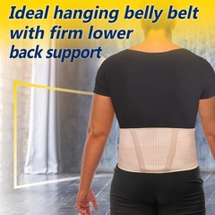 URIEL Abdominal Belt for Hanging Belly – X-Large (Pack of 1), Nude