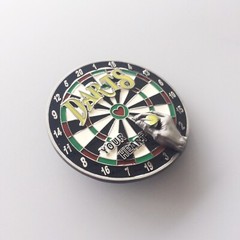 Vintage Style Bar Darts Dart Board Sport Belt Buckle Boucle de ceinture