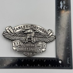 Harley-Davidson 2008 Eagle Bar & Shield Belt Buckle Silver 99401-09VM Biker Mens
