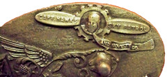 Vintage Metal I&rsquo;d Rather Be Fishing Belt Buckle Pewter Color Capt Hawk&rsquo;s USA