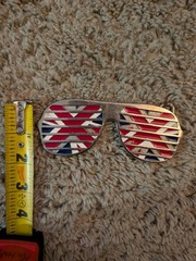 British Flag Sunglasses Belt Buckle, Union Jack Sunglasses Belt Buckle
