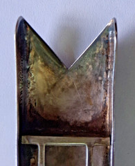 STERLING SILVER 980 TAXCO MEXICO HANDCRAFTED ARTISAN BELT BUCKLE VINTAGE – 20 GR