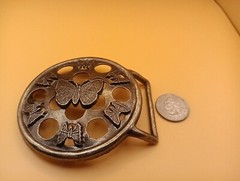 Butterfly Belt Buckle Aluminum?