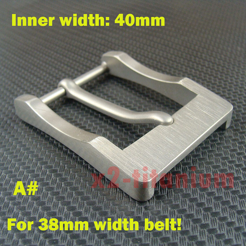 Titanium anti-allergy Tongue Pin Hippie Belt Buckles for 1.5&Prime; or 1.3&Prime; belt XZ295