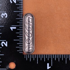 Vintage Flower Engraved Western Cowboy Belt Buckle 3 piece Set Fit 30mm Strap
