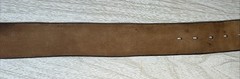 Vtg Belt Buckle & Belt America Eagle Sun Rise Stars Bergamot Size 35