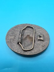 Vintage SMITH TOOL Solid Brass Belt Buckle Heavy Raised Drill Bit