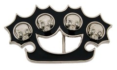Skull Belt Buckle Halloween Party Costume Santa Claus Christmas Men »s Hand cuff