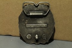 1976 Bergamot Brass Works Horse Belt Buckle U144 – Made in the USA