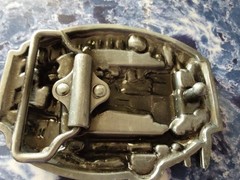 New without tag Men&rsquo;s Machinist 3D Belt Buckle Only 3.5&Prime; X 2.5&Prime; No Belt