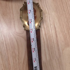 VTG Harley Davidson Belt Buckle 70s Brass Motorcycle Western Leather Belt USA
