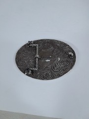 NOCONA Western Oval Belt Buckle TEXAS Tough