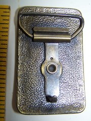 Vintage Peerless Faucets Genius Brass Belt Buckle