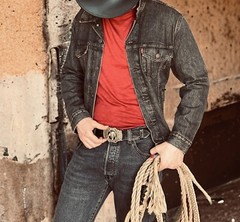 Belt Buckle for Men Western Rodeo Cowboy Solid Brass For Belt 1.5&Prime; (Buckle Only)