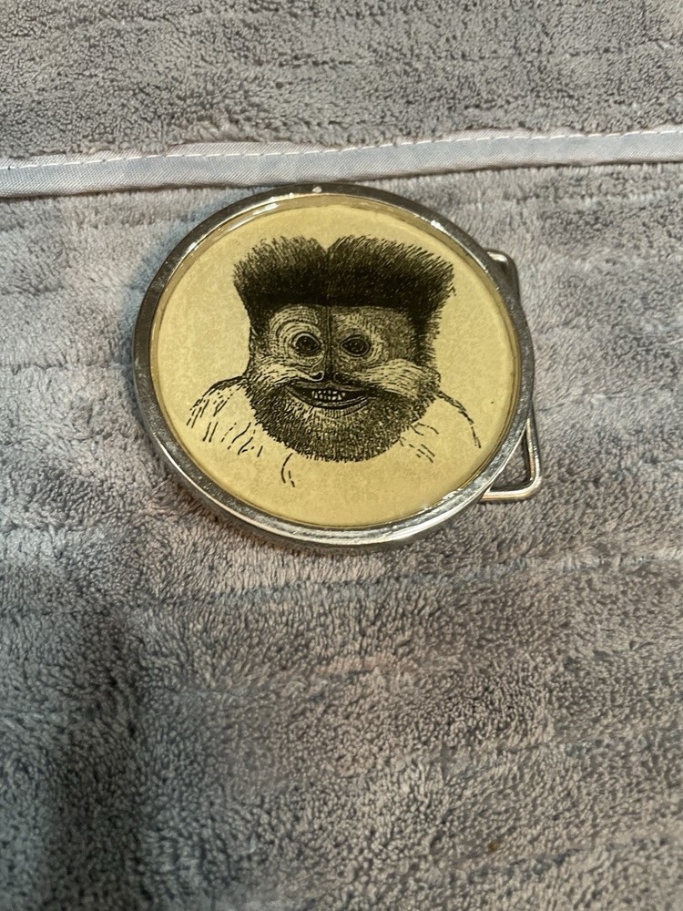 Artifakt Belt Buckle Bigfoot Cartoon Round Circle