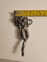 Belt Buckle Rare Vtg 1979 Erotica Nude Female Capt Hawks Sky Patrol & Novelty