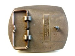 1996 Handyman Club Life Member Silver Tone Belt Buckle