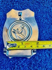 WESTERN BELT BUCKLE Silver Metal HORSE OR COIN MEN S ACCESSORIES CLASSIC LOOK
