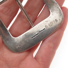 Tiffany & Co. 925 Sterling Silver Vintage Belt Buckle