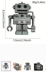RETRO ROBOT robotic 80s 90s Metal Figural Belt Buckle novelty Buckle