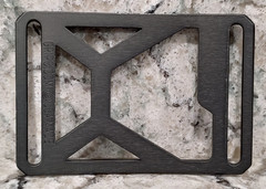 GRIP6 BELT BUCKLE – WORKBELT TACTICAL PRO – GUNMETAL GRAY – 1.75 INCH WIDE WORK