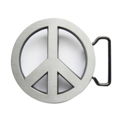 Vintage Style Peace Symbol Love Sign Belt Buckle also Stock in the US