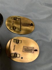Four Vintage Truck Driver Award Belt Buckles, Walmart and Tyson&rsquo;s Foods