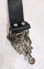 2000s Love Hurts Vintage Style Belt Traditional Graphic Adjustable 29-37 Unisex