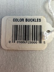 Buckle Bakery Fire Fighter Enamel Belt Color Buckle 1670 Made in USA