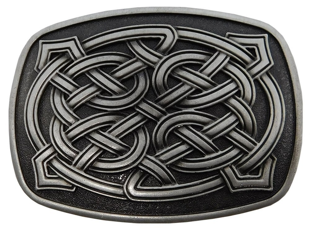 Celtic Cross Knot Belt Buckle