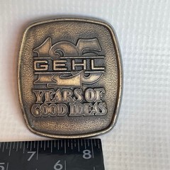 Vintage Spec-Cast Belt Buckle Lot Gehl 125 Years Northrup King NK Agriculture