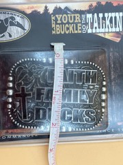 NEW Montana Silversmith Duck Commander : Faith Family Ducks Belt Buckle