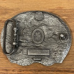 Vintage Fantastic Belt Buckle King Of The Road Truck Dragon Designs 1990