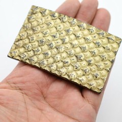 Belt Buckle Scales Belt Buckle Buckle for Interchangeable Belts Antique Brass