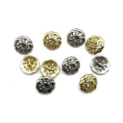 Rose Design Button Coat Sewing Buttons Clothing Button Sweater Button Rose lot