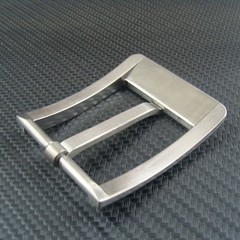 Titanium Pin Single Tongue Buckle Anti allergy Belt Buckle for 1.25&Prime; Belt Z118