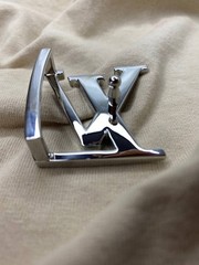 Louis Vuitton LV Initiales 40mm 1.5` Belt Buckle Silver Tone Replacement Buckle