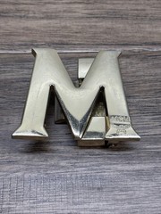MCM Gold Tone Belt Buckle No Belt Men&rsquo;s Accessories KG