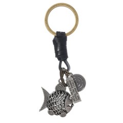 Unique Carp Fish Keychain With Hollow Design Unique Keyrings For Gift Seekers