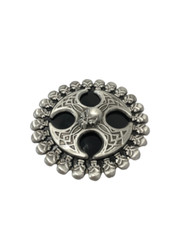 Highway Hawk Belt Buckle « Skull & Gothic Cross » Zinc Alloy Approx 8.5cm