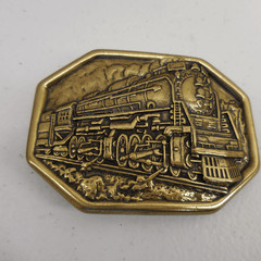 Vintage Avon Bi-Plane Airplane Steam Engine Train Aviation Americana Travel Pilo