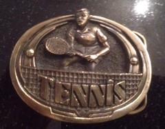 Great American Buckle Company 1983 H1065 Tennis Belt Buckle
