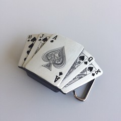 Vintage Style Casino Game Lighter Belt Buckle also Stock in the US