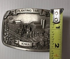 Vintage Belt Buckle » Planting Time Iowa » Dekalb Pfizer Genetics Limited Edition