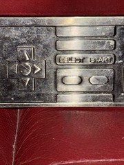 RARE Nintendo Entertainment System NES Controller Metal Belt Buckle Chrome 2007