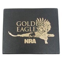 NRA Golden Eagles 2013 Commemorative LTD Belt Buckle Brass W/Box #D-5
