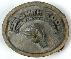 Sii Smith International Tool Belt Buckle Oilfield Drill Bit Oil Gas Energy VTG