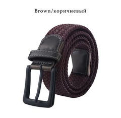 MaiKun Men&rsquo;s Canvas Tactical Belt Military Web Belt Elastic Metal Buckle Jeans
